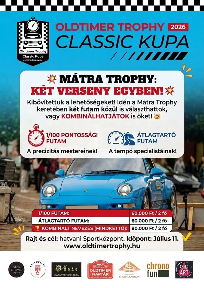 Oldtimer Trophy Classic Kupa - Mátra Trophy