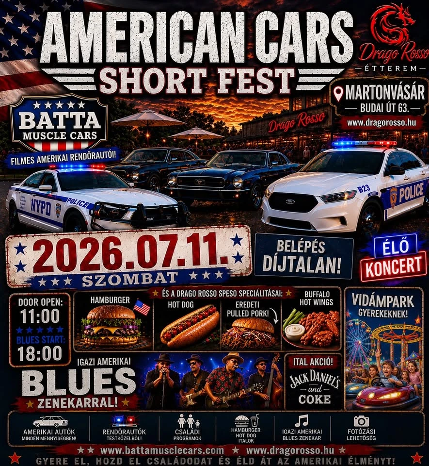 American Cars Short Fest a Drago Rosso-ban
