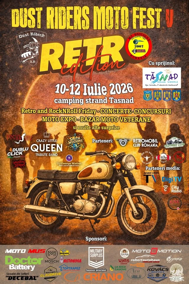 Dust Riders Moto Fest V - Retro Edition