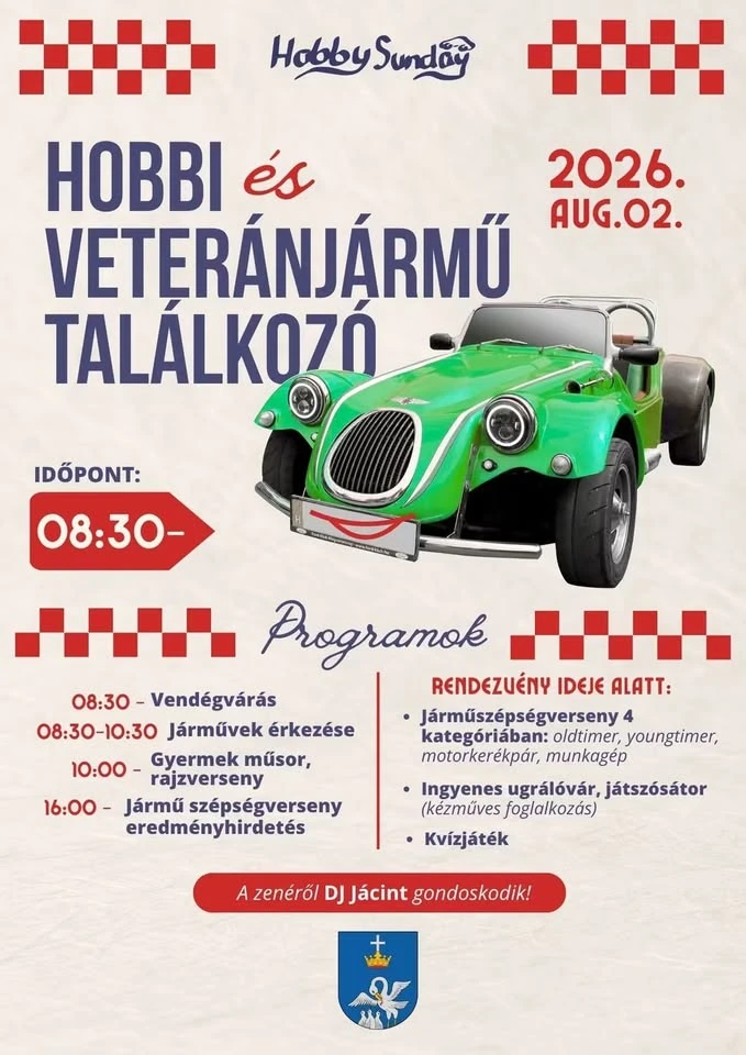 Hobby Sunday veterán és hobbi jármű találkozó