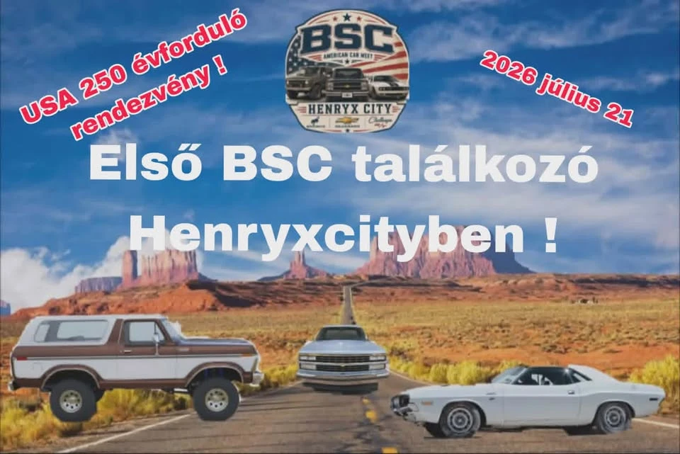 USA 250. születésnap és BSC típustalálkozó