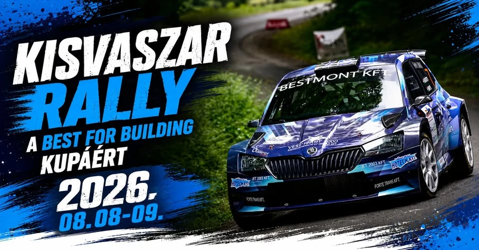 Kisvaszar Rally a Best for Building kupáért