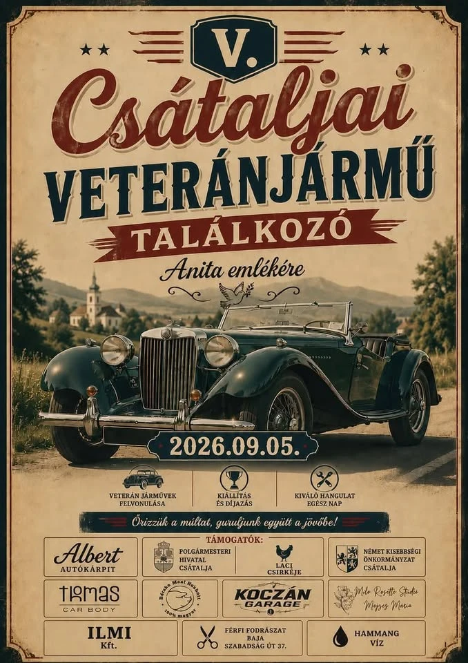 V. Csátaljai Veteránjármű Találkozó