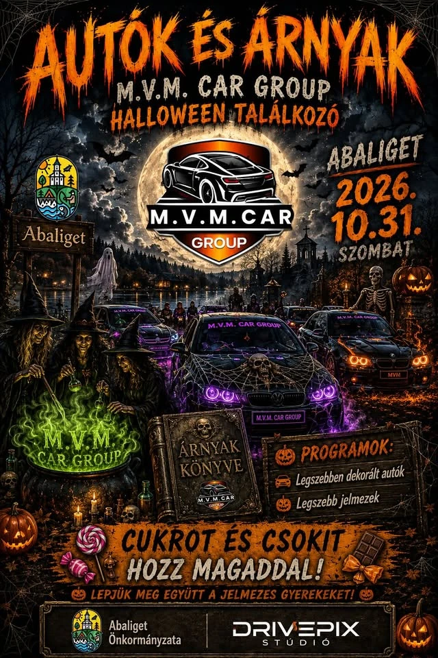 Autók és Árnyak Halloween találkozó