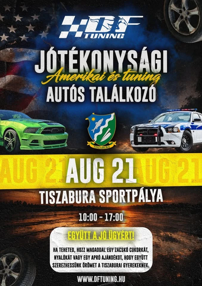 Jótékonysági Amerikai & Tuning Autós Találkozó