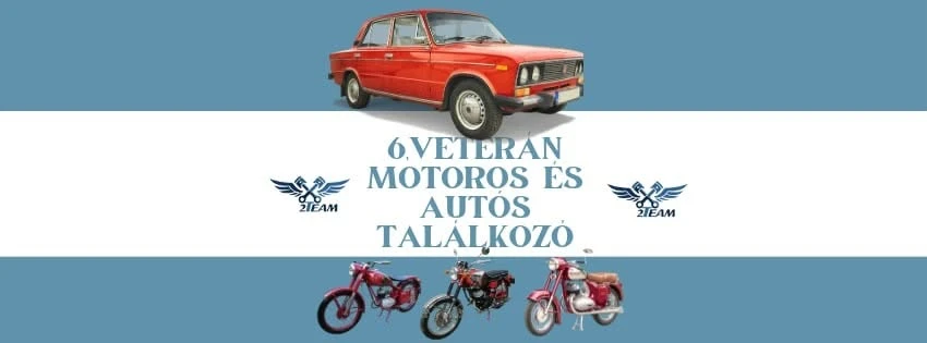 6. Veterán motoros és autós találkozó