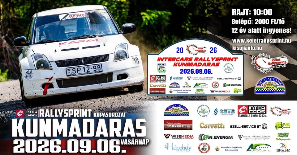 Intercars Rallysprint VI. forduló