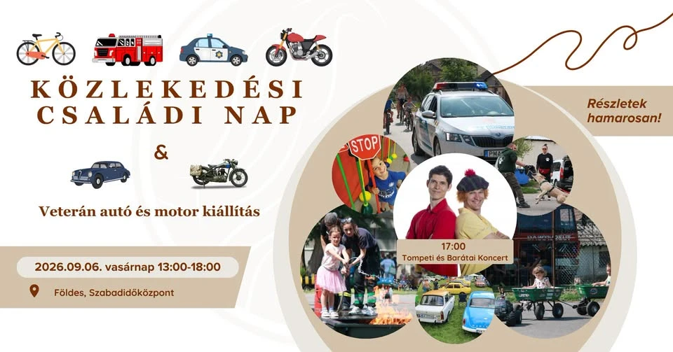 Közlekedési Családi Nap és Veterán autó és motor kiállítás