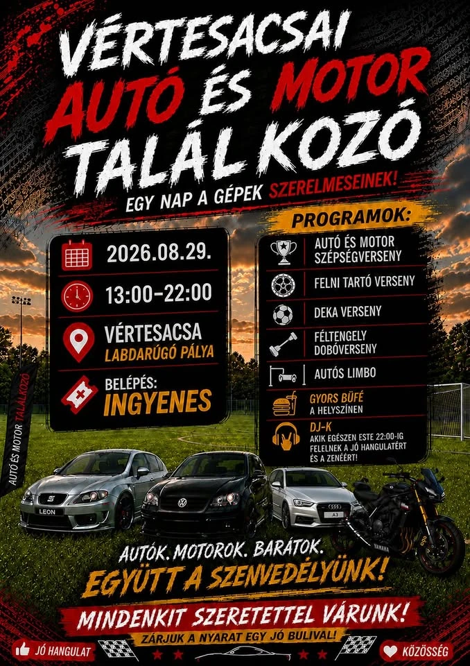 Vértesacsai Autó és Motor Találkozó