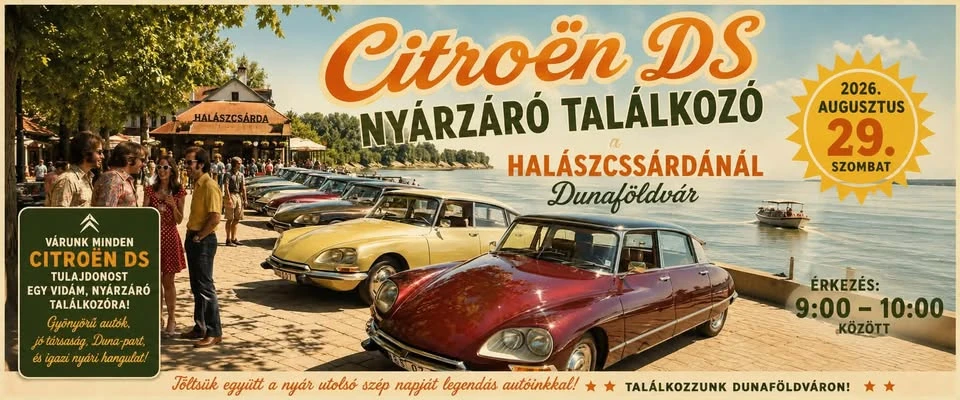 Citroën DS Nyárzáró Találkozó
