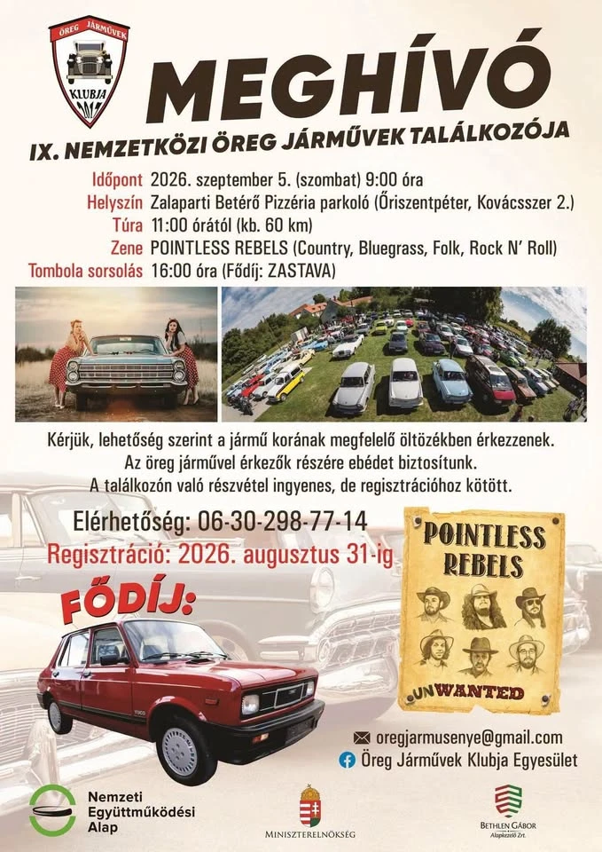 IX. Oldtimer találkozó