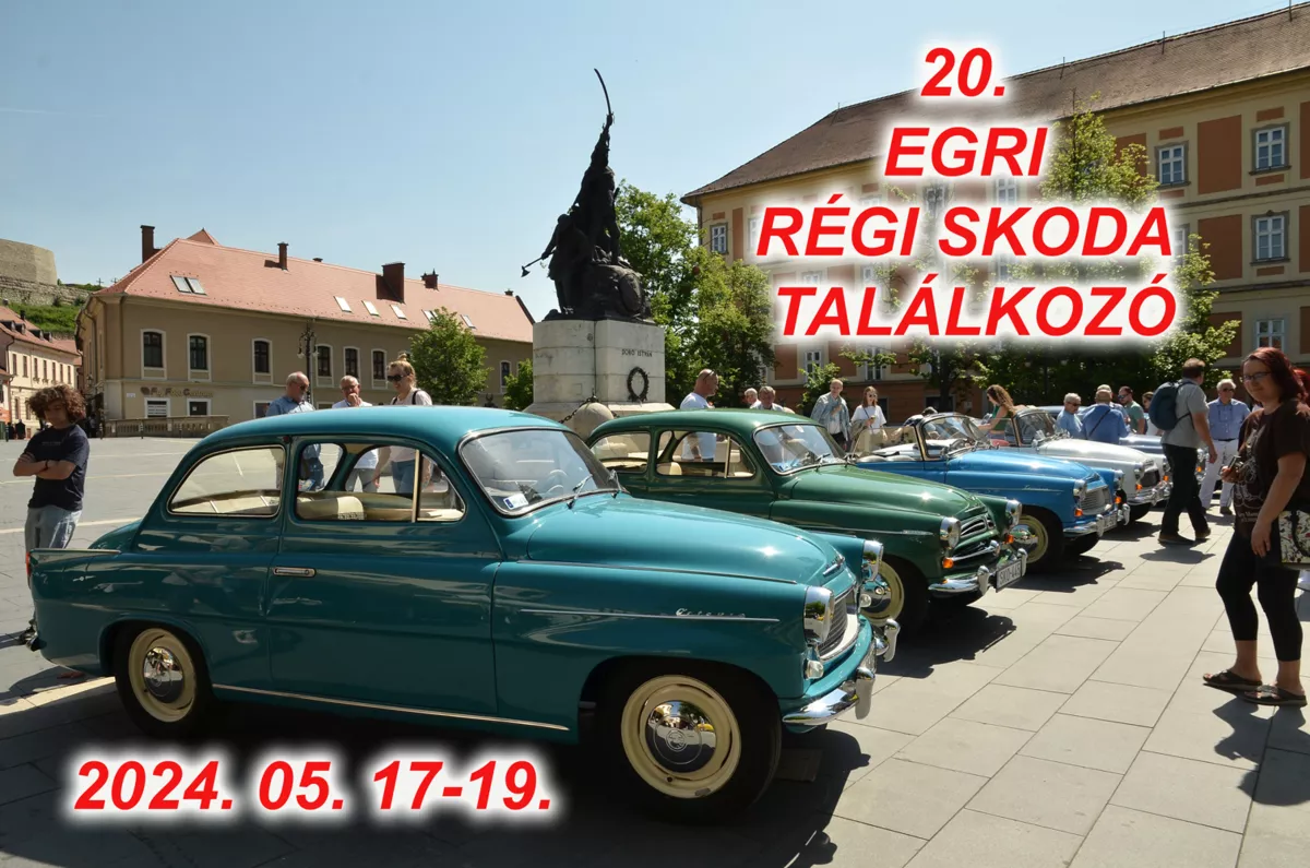 20. Egri Régi Skoda találkozó