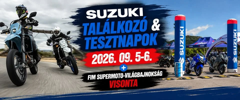 Suzuki Találkozó & Tesztnapok - FIM SuperMoto Világbajnokság