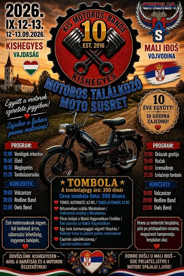 Motoros találkozó / Moto susret