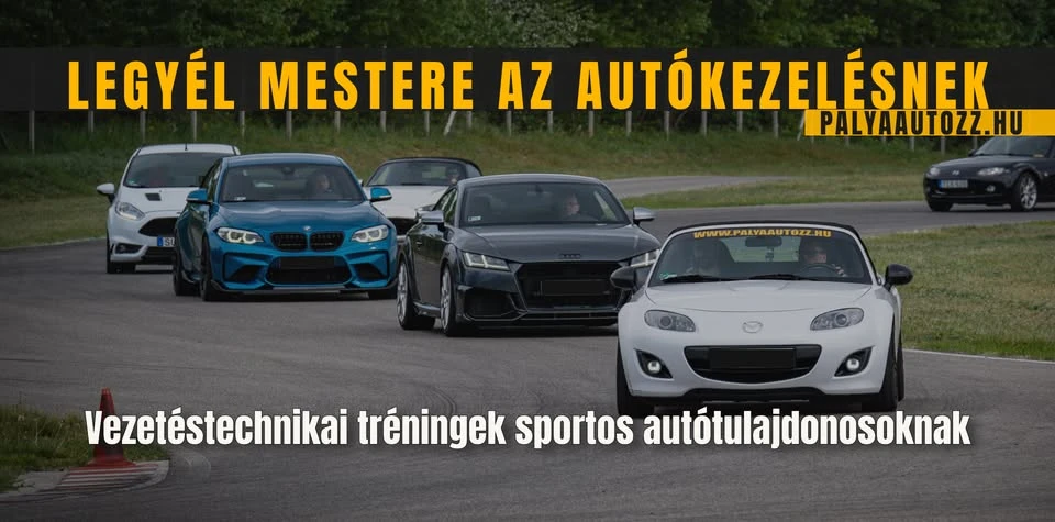 Pályaautós workshop - Vezetéstechnikai tréning