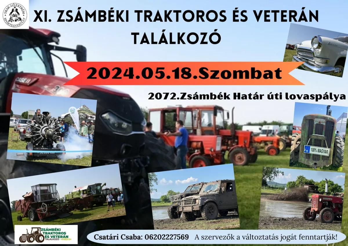 XI. Zsámbéki Traktoros és Veterán találkozó