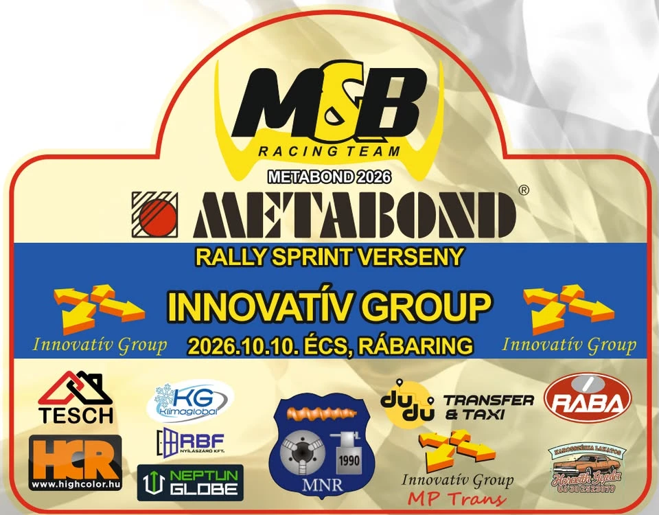 METABOND Rally Sprint INNOVATÍV GROUP Kupa