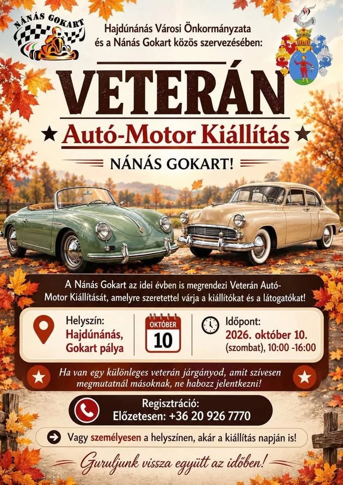 Veterán Autó-Motor Kiállítás