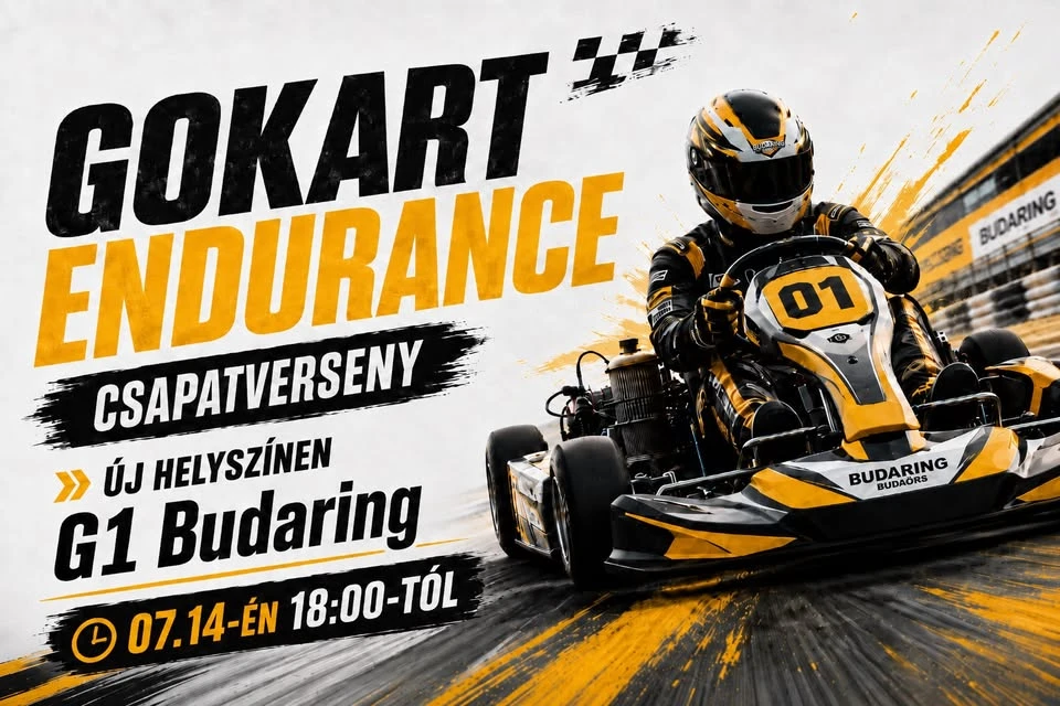 Gokart Endurance Csapatverseny