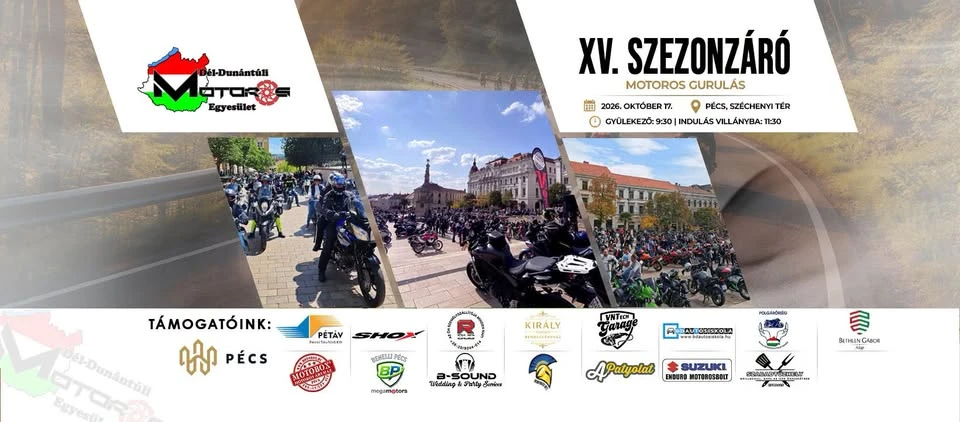 XV. Szezonzáró Motoros Gurulás