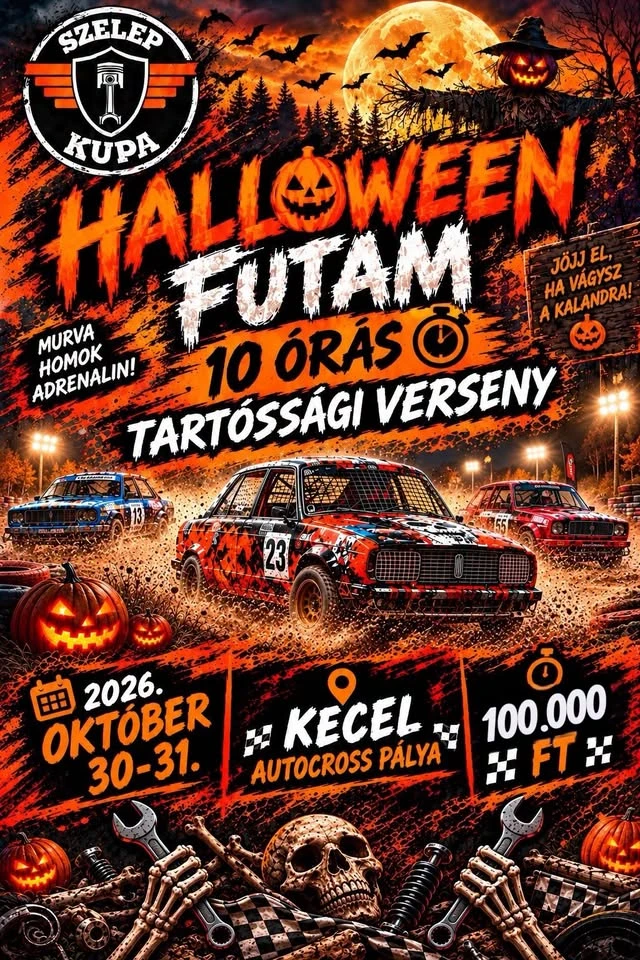 Szelep Kupa Halloween Futam