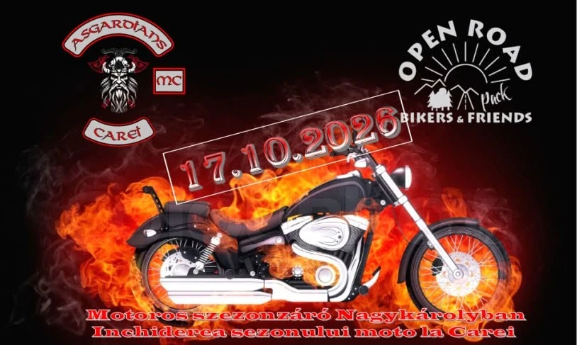 Motoros Szezonzáró - Inchiderea sezonului moto