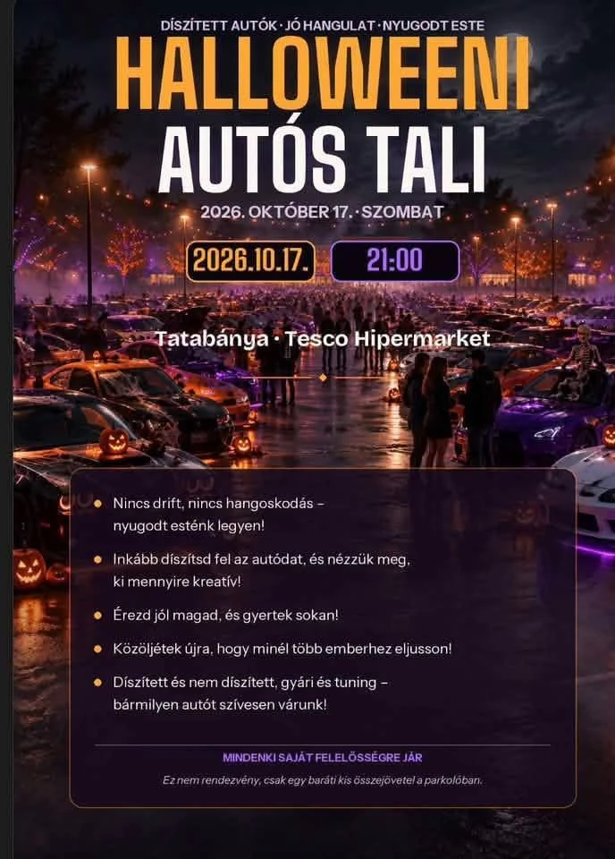 Halloweeni Autós Tali