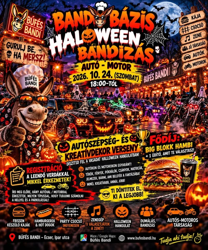 Búfés Bandi Halloween – Bandizás!
