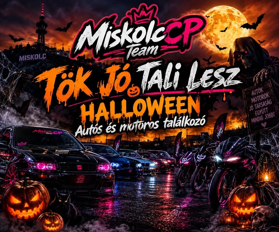Halloween Autós és motoros találkozó