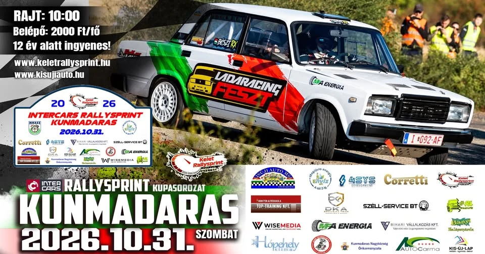 Intercars Rallysprint VIII. forduló