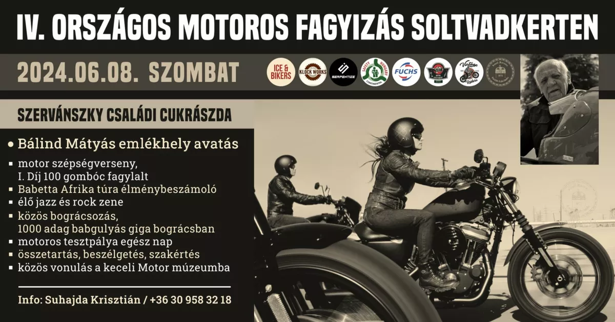 IV. Országos motoros fagyizás