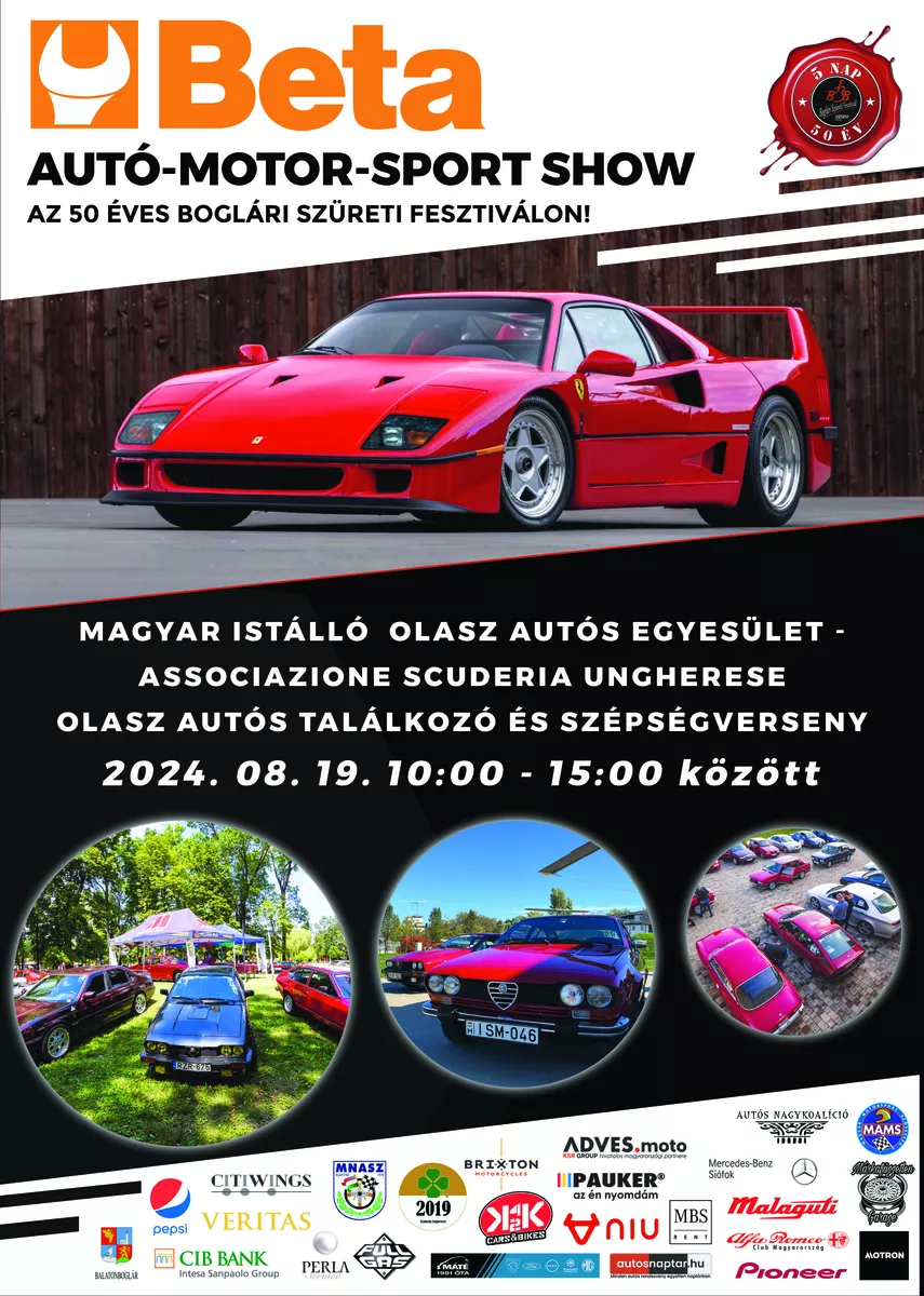 Olasz Autós Találkozó a Beta Auto-Motor-Sport Show-n