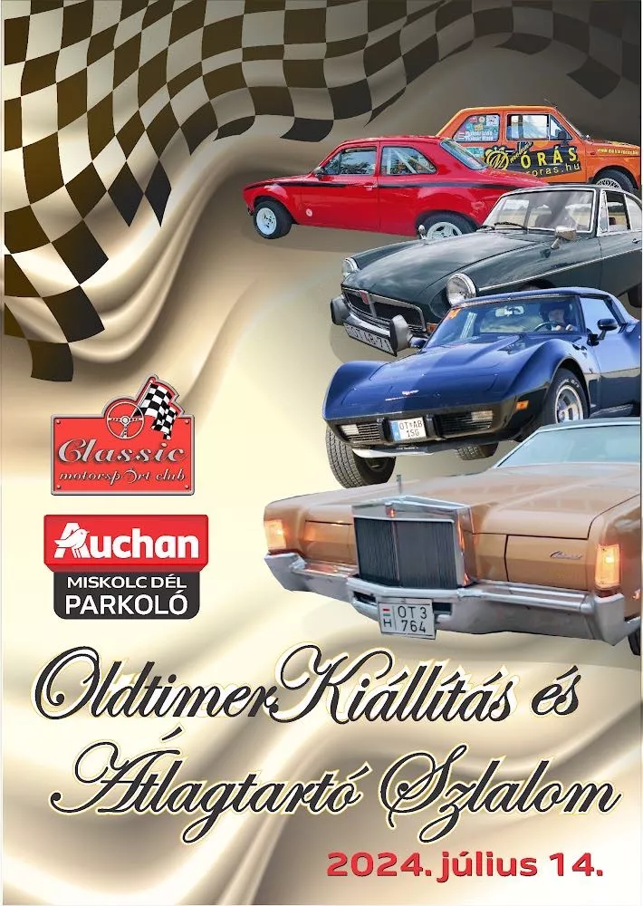 Auchan Oldtimer Kiállítás & Átlagtartó Slalom