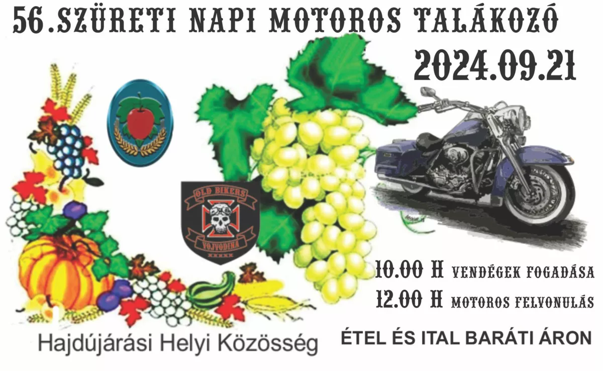 56. Szüreti Napi Motorostalálkozó