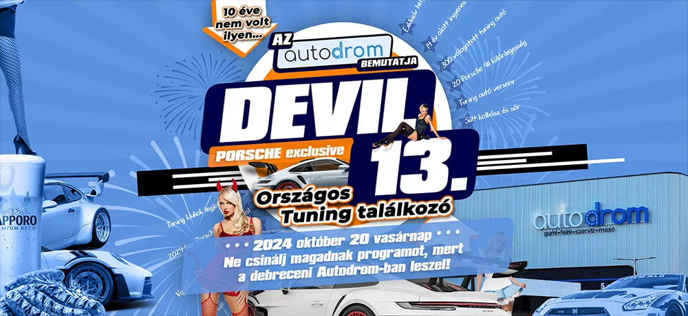 DEVIL 13 Tuning találkozó