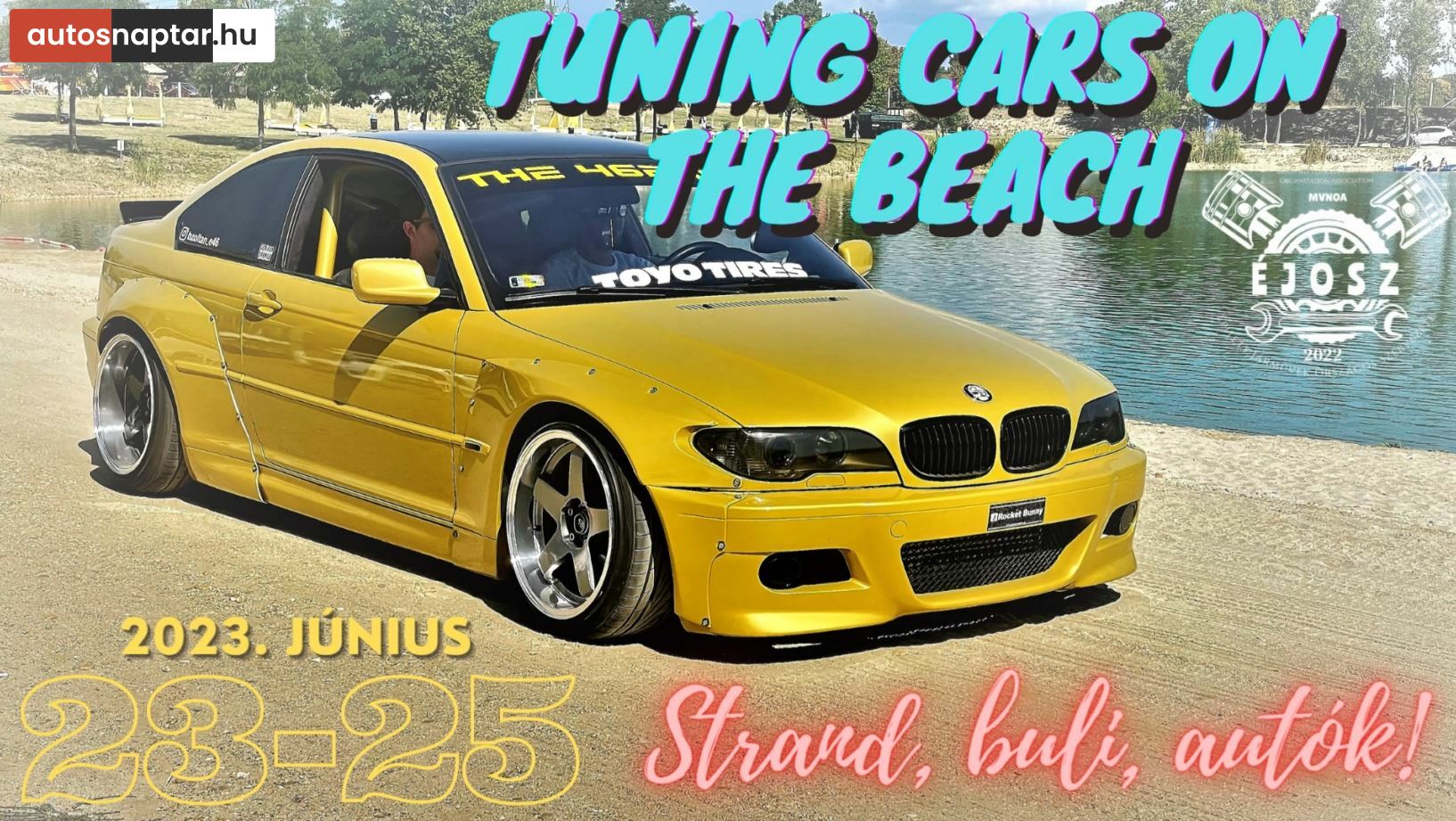 Tuning Cars on the Beach